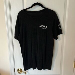Large coffee company t shirt